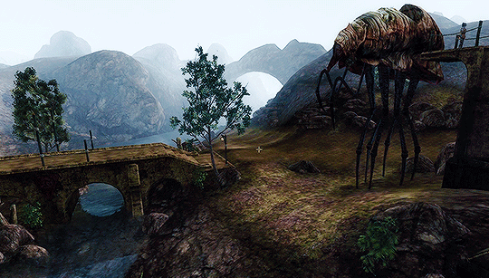 Artwork of a Morrowind Landscape