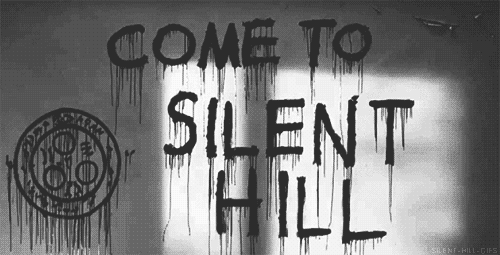Writing in blood saying 'Come to Silent Hill'